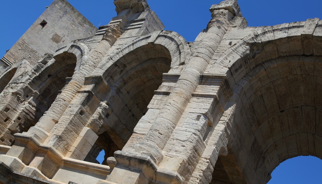 Arles Provence - Amphitheater Detail