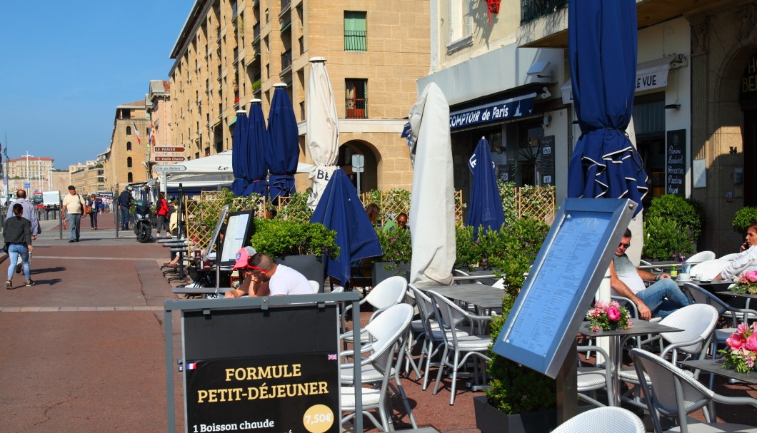 Marseille alter Hafen - Restaurants