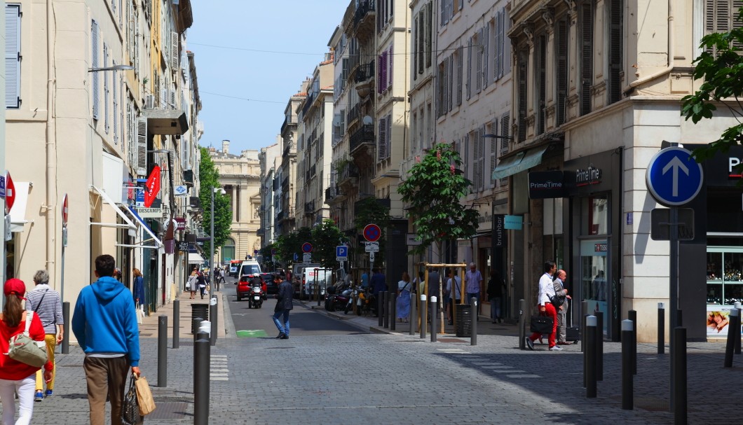Marseille - Einkaufsstraße