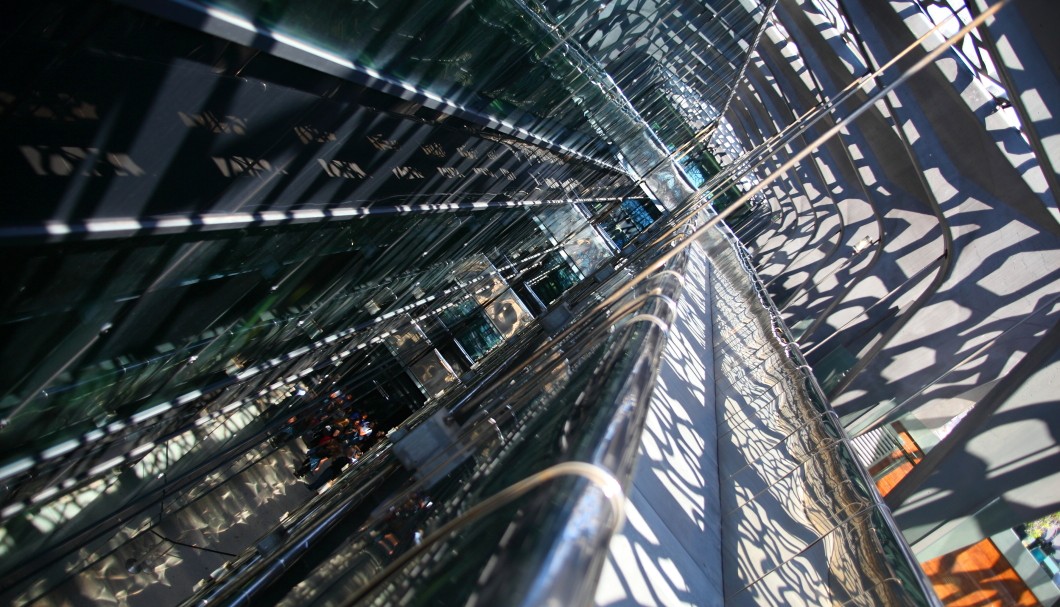 Marseille MuCEM - hinter der Fassade