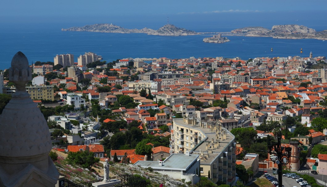 Provence am Meer Marseille - Stadt und vorgelagerte Insel