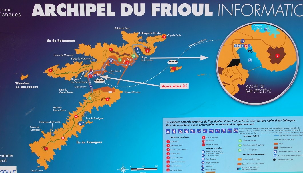 Marseille Inseln du Frioul - 