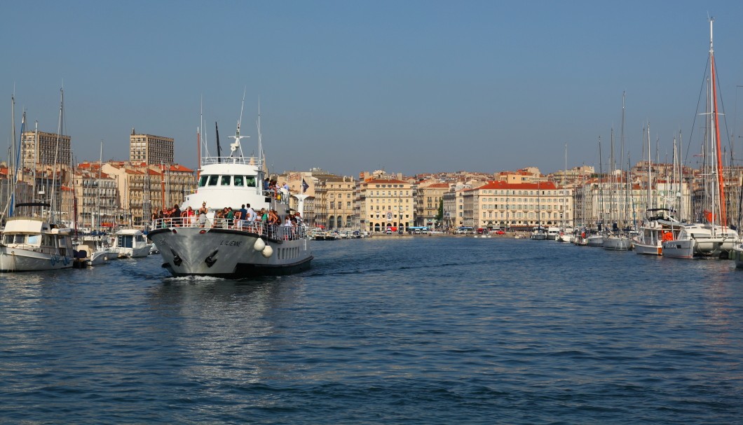 Marseille Inselfahrt - im alten Hafen