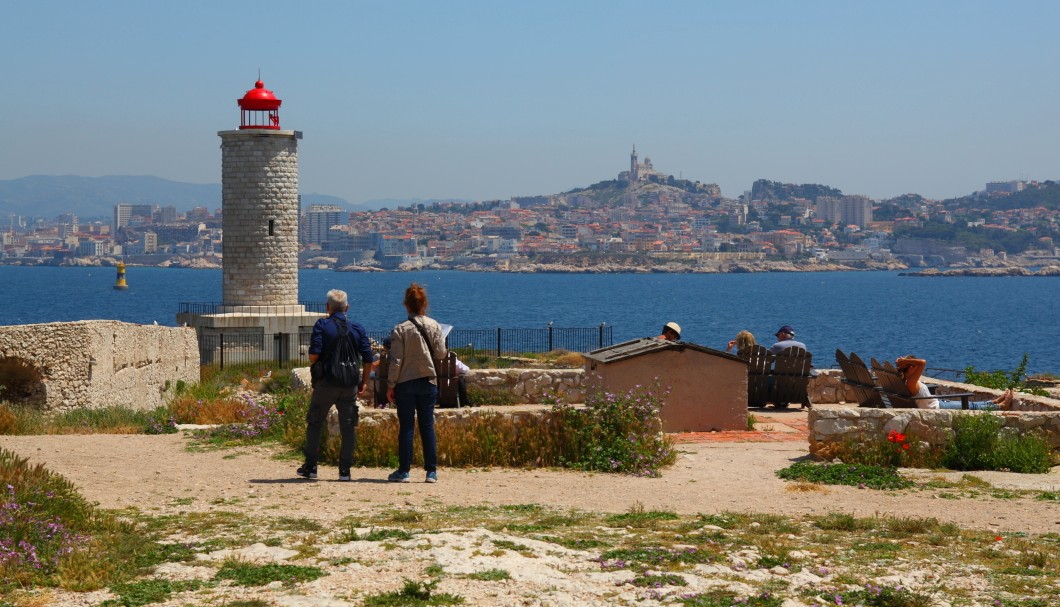 Marseille Insel Île d'If - Leuchtturm