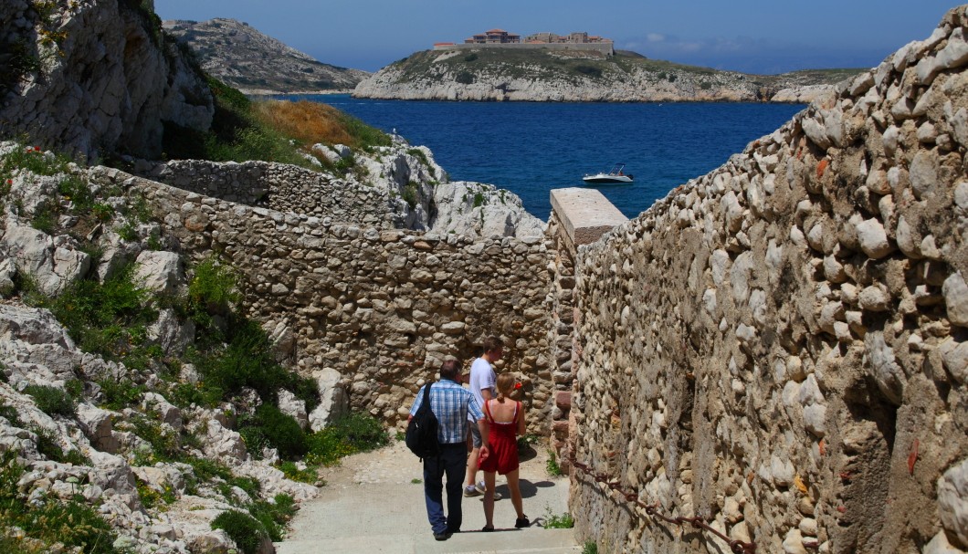 Marseille Insel Île d'If - zurück zum Boot