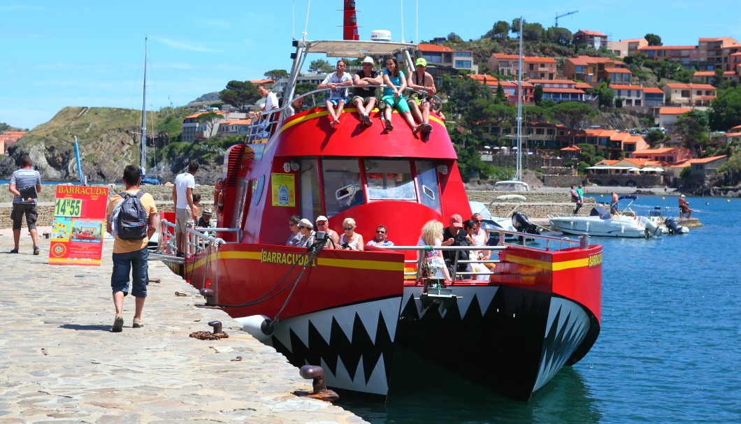 Collioure Ausflugsboot Barracuda