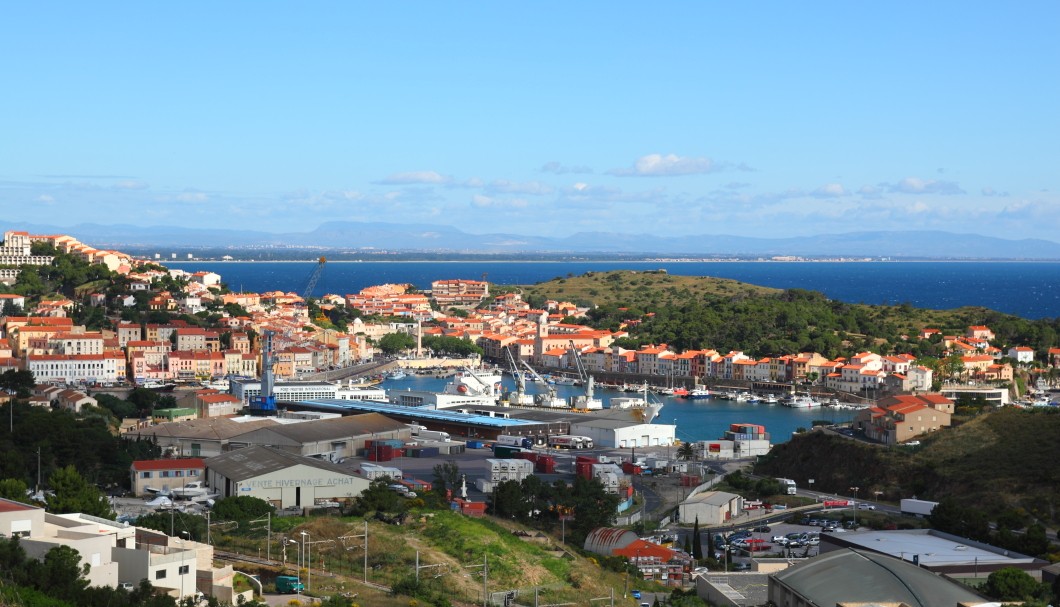 Blick auf Port-Vendres