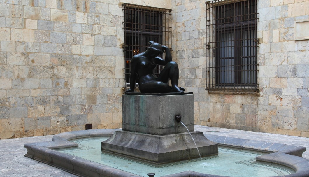 Perpignan - Rathaus Innenhof Maillol La Méditerranée