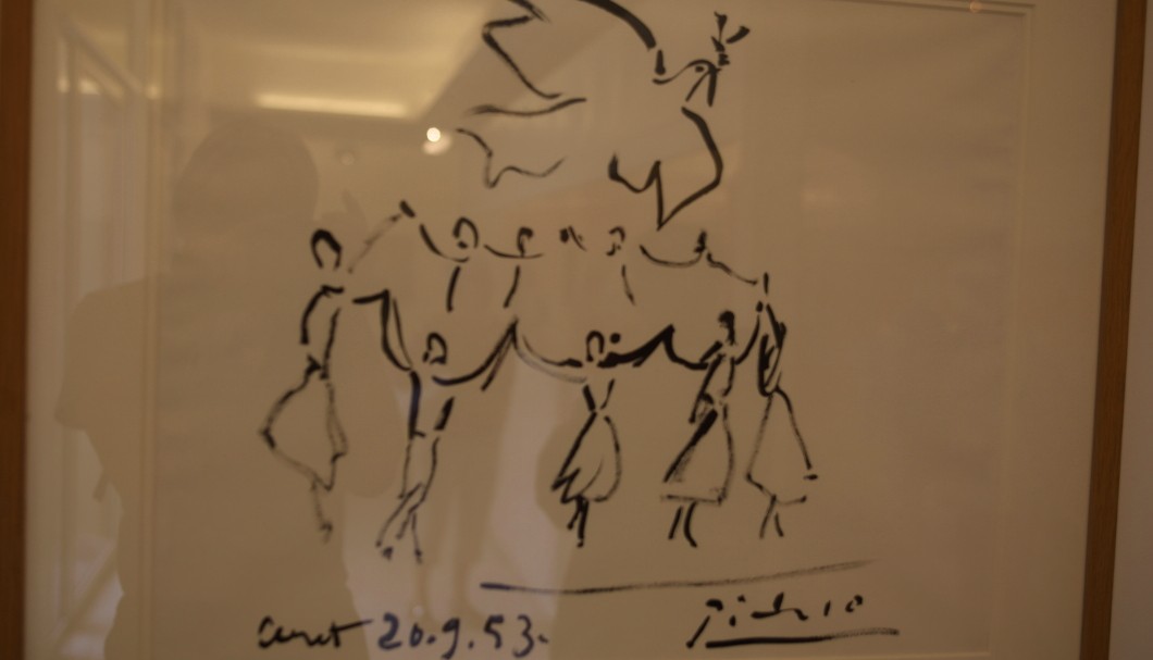 Céret Picassos Friedens-Sardane im Museum der modernen Kunst