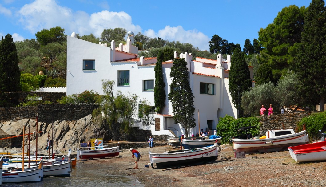 Dali Museum Cadaques Wohnhaus Garten Bucht Portlligat