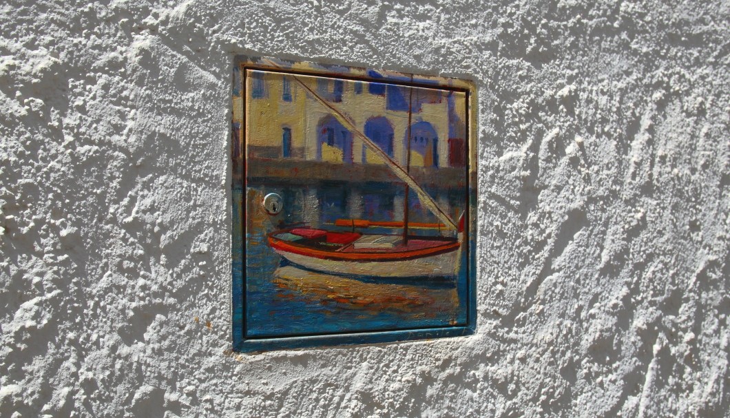 Cadaqués Wandgemälde